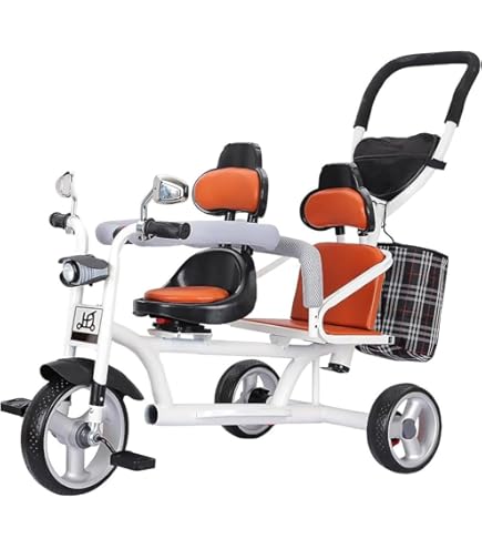 Amazon.co.jp: 三輪車 2歳——13歳 二人乗り子供用三輪車 推奨身長:80cm Amazon.co.jp: 三輪車 2歳——13歳 二人乗り子供用三輪車 推奨身長:80cm