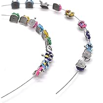 【コスプレ用】矯正ブラケット Amazon.co.jp: MIBICIRI 1パック 一時的な歯の装飾 金属ワイヤー