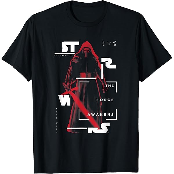 スターウォーズ オーバーサイズTシャツ カイロ・レン 映画 スターウォーズ オーバーサイズTシャツ カイロ・レン 映画