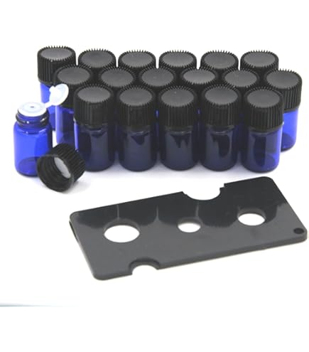 Amazon.co.jp: 茶色遮光瓶(3ml)×18本セット ドロッパー付き : ドラッグ