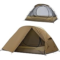 Amazon.co.jp: TOMOUNT 超軽量テント 登山用 ソロ/2人 20D