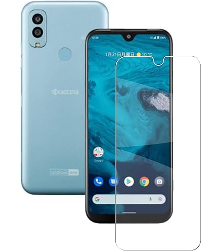 Amazon | 京セラ Android One S9 用 保護フィルム 9H高硬度(強化ガラス