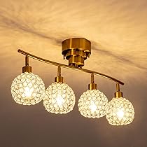 シーリングライト 4灯 LED電球 シャンデリア ビーズ 北欧 Amazon.co.jp : シャンデリア 4灯 LEDシーリングライト ガラス