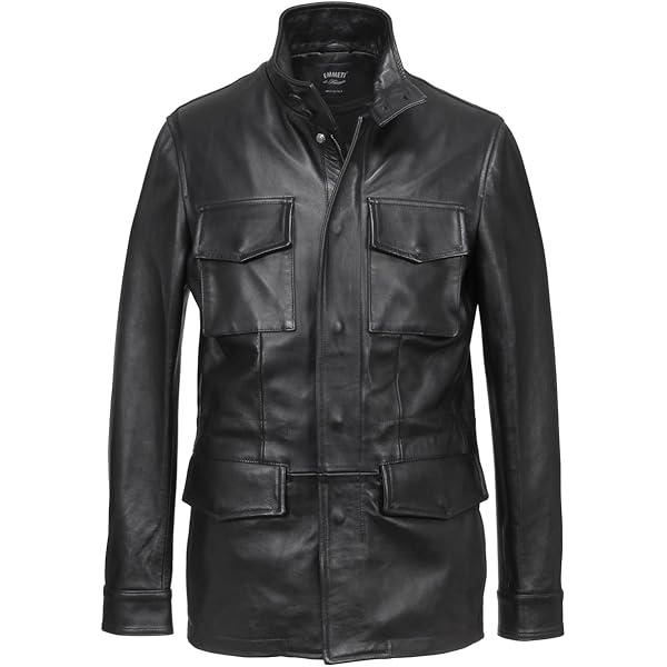 Amazon | [エンメティ] フィールドジャケット アッカ H M65 190 ナッパ