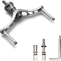 Amazon | HEIGHTEN 80/92/95/98/110mm リール ハンドル (ノブ無し