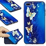 Aireratze(TM) iPhone8 Plus ケース/iPhone7 Plus ケース　TPU　手帳型　携帯電話用 [USBケーブルは無料です]　カバー カード収納ポケット付き　マグネット式　