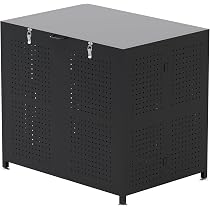 Amazon.co.jp: SUNLiGHT ゴミ箱 屋外 大型 210L/350L 大容量 ゴミ