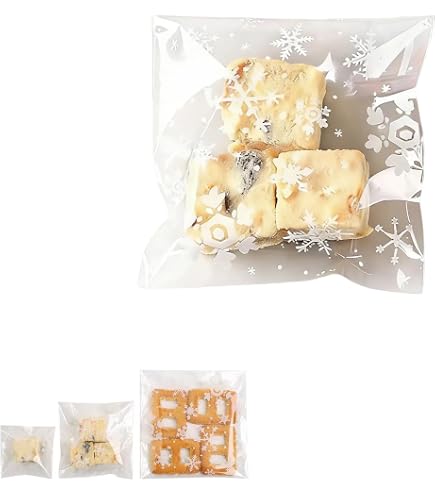 Amazon | 卓上棉品 ラッピングバッグ ビニール袋 100枚 表情 かわいい