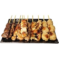 Amazon.co.jp: 国産 焼き鳥 5種 10本 詰め合わせセット 冷凍品