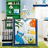 Monsters Inc. 4 Piece Baby Crib Bedding Set by Kidsline by Disney