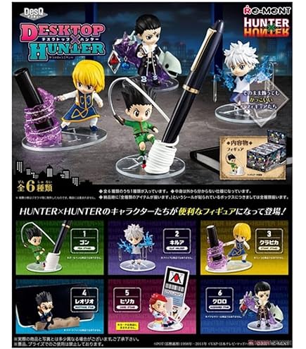 REMENT HUNTER x UNTER DesQ DESKTOP HUNTER 4 1 BOX Approx. H 4.5 x