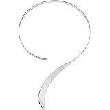 AeraVida チョーカーネックレス Contempo ウェイビーネックラップ .925スターリングシルバー