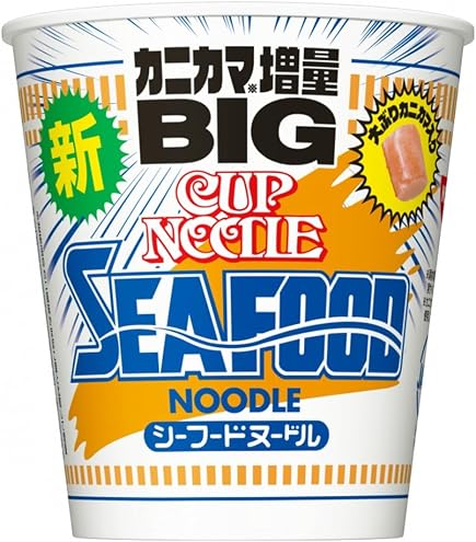 Amazon.co.jp: カップヌードル シーフードヌードル ビッグ 105g×12個