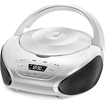 ⭐️CDプレーヤー ラジカセ ポータブル Type-C給電 乾電池給電⭐️ Amazon.co.jp: cdプレーヤー FMラジオ スピーカー内蔵 ハンドル付き