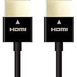 エレコム HDMI ケーブル 0.7m 4K × 2K対応 ウルトラスリム ブラック CAC-HD14US07BK