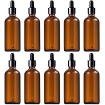 Amazon.co.jp: スポイト瓶 100mL 10本セットガラス製 遮光瓶