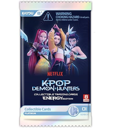 Amazon.co.jp: Kpop Demon Hunter Collectible Trading Card Energy