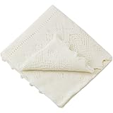 ジーエイチハートアンドサン おくるみ メリノウールショール 箱なし G. H. Hurt & Son Super Fine Merino Wool Christening Shawl【BOXなし】 [並行輸入品]