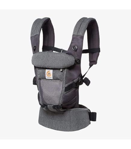 【美品】安全ベルト付き ergo エルゴベビー ADAPT クールエア 抱っこ紐 エルゴ 抱っこ紐 アダプト クールエア メッシュ エルゴベビー Ergobaby