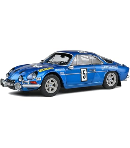 Amazon | ソリド 1/18 アルピーヌ A110 1600S 1969 ブルー | ミニカー