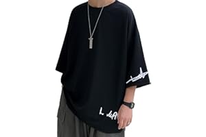 [Culeevp] 夏服 メンズ tシャツ メンズ 半袖 七分袖 大きいサイズ 無地 速乾性 柔らかい 軽い ファッション 服 メンズ
