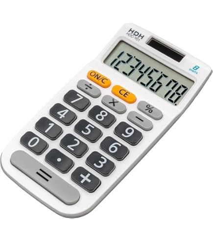 Amazon | カシオ ユニバーサル電卓 8桁 手帳タイプ NU-8A-N | ビジネス