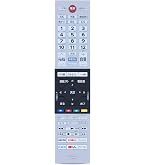 Amazon | テレビリモコン CT-90493 for TOSHIBA 東芝 レグザ リモコン