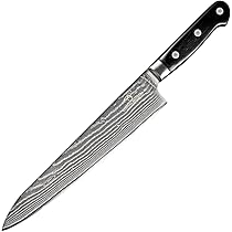 Amazon | Utaki 牛刀 包丁 ダマスカス 67層 V金10号鋼 200mm