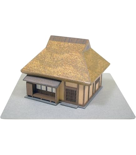 Amazon | さんけい 1/87 情景シリーズ 茅葺民家-1 MK05-07