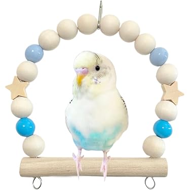 鳥用品　ブランコ　インコ　小鳥　色が選べるハート　お買い得 168038795_th.jpg?