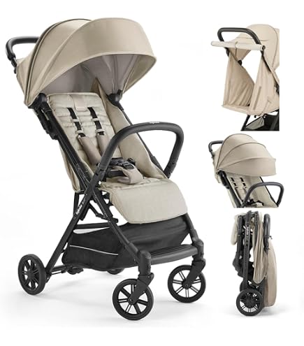 Cybex Melio Carbon (2024) Ultra Light Baby Stroller - Almond Beige