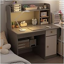 学習机＋棚（中高生用） Amazon.co.jp: 2PCS学習机 勉強机 学習机セット 学習デスク