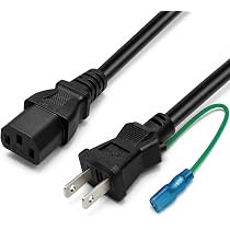 Amazon | 3Aカンパニー 電源ケーブル 3P-2P変換 1.8m 12A/125V AC電源