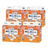 ライフリー テープ止めおむつ 横モレあんしんテープ止め Sサイズ 88枚(22枚×4) 4回吸収 【寝て過ごすことが多い方】 【ケース品】