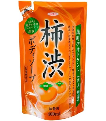 Amazon | SOC 薬用柿渋ボディソープ 800mL | SOC | ボディソープ 通販