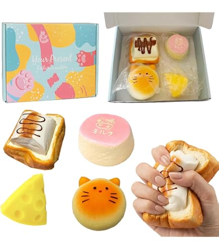 Amazon | CSDmeewin スクイーズ ケーキ タルト スイーツセット 5個入
