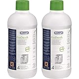 デロンギ (DeLonghi) 1000ml (500 ml ×2本）除石灰剤 コーヒーマシン用