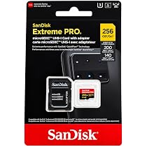 Amazon | microSDXC 256GB SanDisk Extreme PRO SDSQXCD-256G-GN6MA R