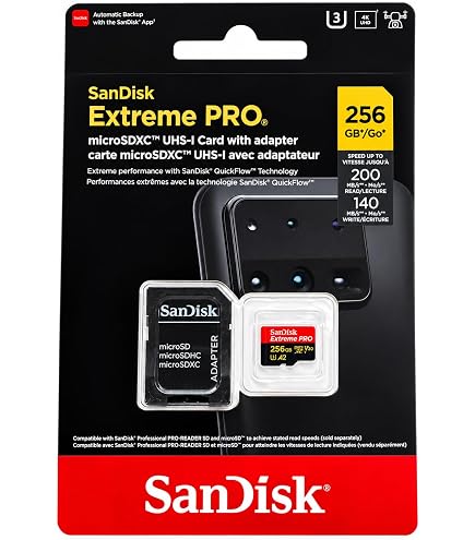 Amazon | microSDXC 256GB SanDisk サンディスク Extreme PRO UHS-1 U3