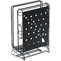 ヨシカワ(Yoshikawa) 包丁・まな板・キッチンばさみスタンド クロネコキッチン 15.2×10.2×21.7cm 1305628