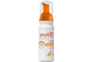 Douxo S3 Pyo Mousse, Contains 3% Chlorhexidine & 0.5% Ophytrium, Antiseptic & Hydrating, for Bacterial or Yeast Skin Infections, for Dogs, 5.1 fl. oz. (150mL)
