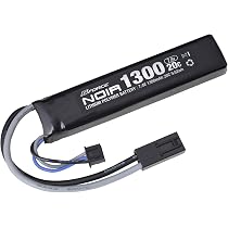 ナーフ ラピッドストライク 黒塗装 7.4vバッテリー化 ジーフォース Noir バッテリー LiPo 7.4V 1300mAh 20C