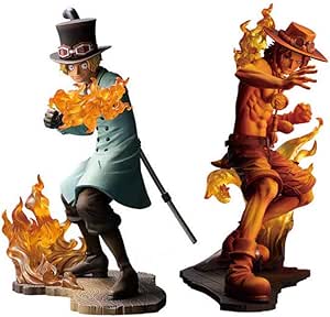 Amazon 劇場版 One Piece Stampede Brotherhood Sabo Portgas D Ace サボ ポートガス D エース フィギュア 2種セット フィギュア ドール 通販