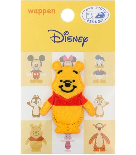Amazon.co.jp: ディズニー ワッペンくらぶ E-100P くまのプーさん 