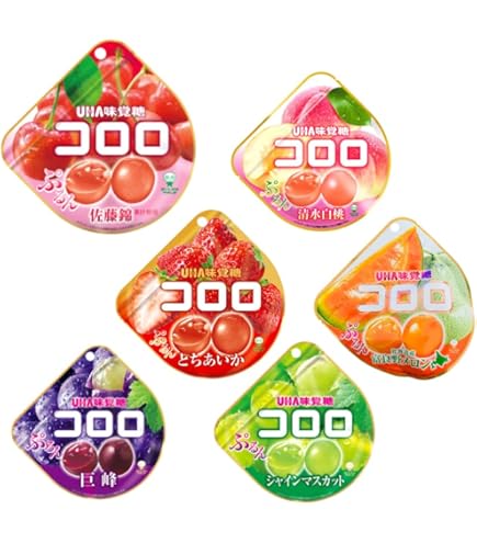 Amazon | コロロ cororo UHA味覚糖 グミ 巨峰味 8粒 グレープ ☆go-en