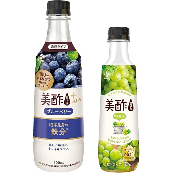 みちょ Amazon.co.jp: 美酢プラス ミチョ ざくろ ブルーベリー 500mL 2