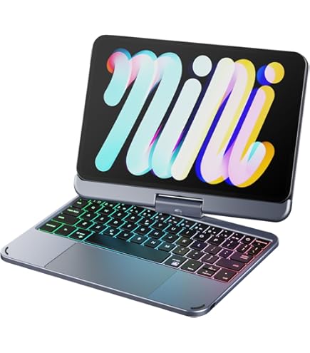 Amazon.co.jp: iPad mini6/mini 7(A17 Pro)マジックキーボード iPad