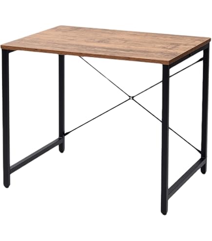 Amazon｜パール金属 デスク テーブル 机 幅80 奥行60cm シンプル