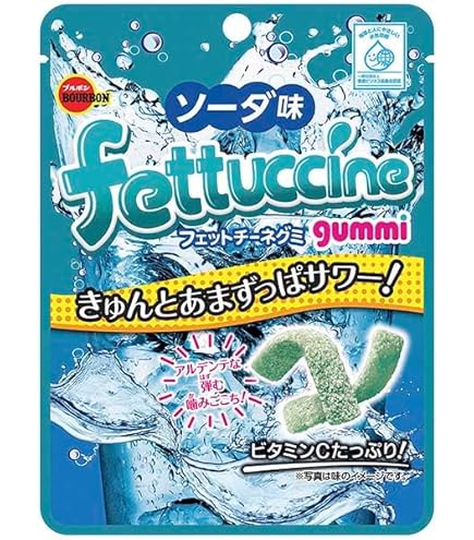 Amazon | ブルボン フェットチーネグミ コーラ味 50g×10個入×(2ケース