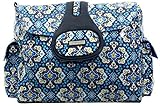 Kalencom Elite Diaper Bag, Garden Charm Indigo by Kalencom